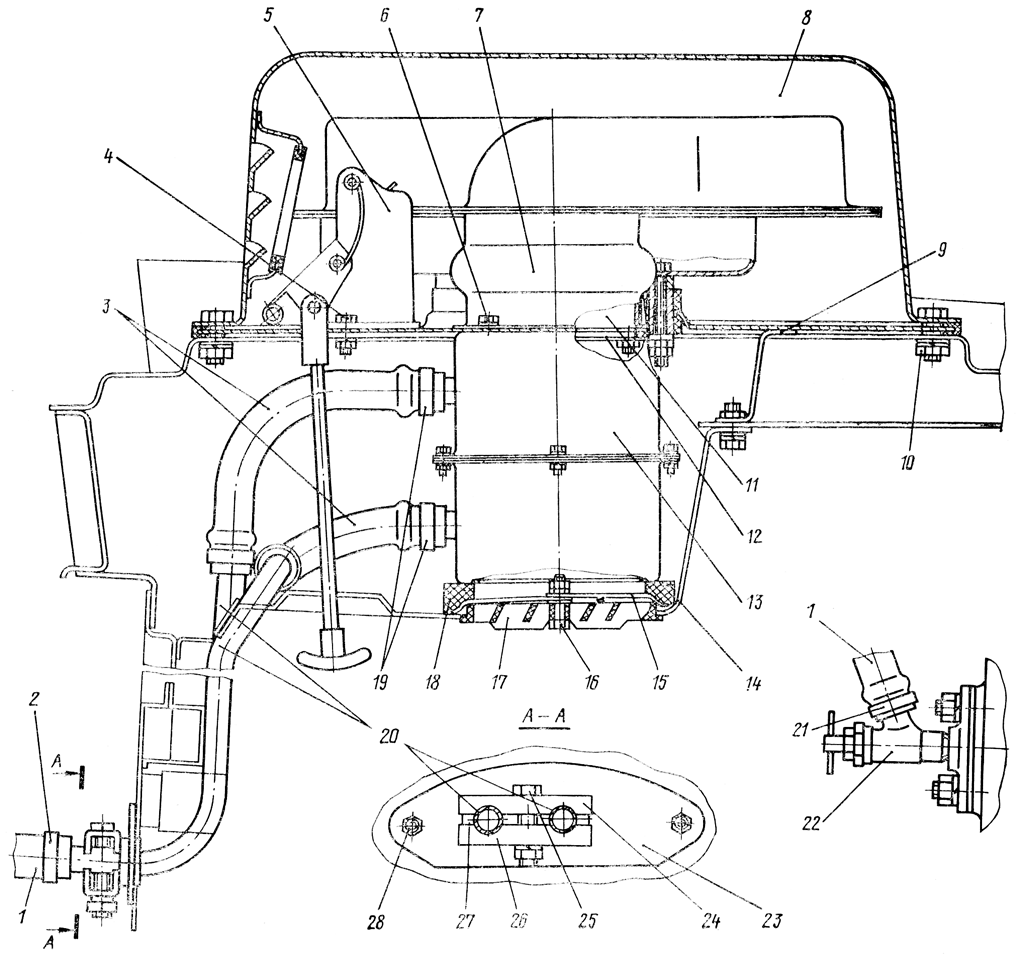 Отопнтель кабины Отопитель кабины