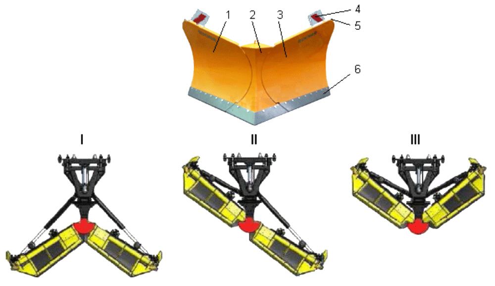 Отвал фронтальный снегоочистительный Отвал фронтальный снегоочистительный